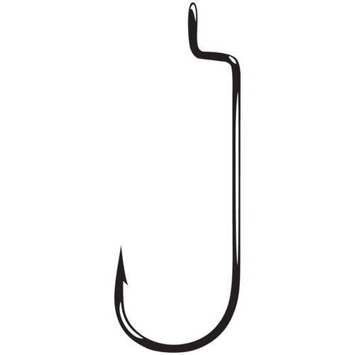 25ct Needle Point 3/0 TEXAS RIG Bass Fishing HOOKS Round Bend Bronze Worm Hook 