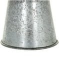 thumbnail image 5 of DecMode 16" x 7" Gray Metal Galvanized Decorative Stand, 1-Piece, 5 of 8