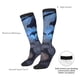 thumbnail image 4 of Fotbe Black And Blue Lightning Dragon Calcetas Divertidas Estampadas para Hombre y Mujer, Calcetas de Algodón hasta la Rodilla para Caminar, Correr, Enfermería y Embarazo, 4 of 6
