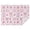 Pioneer Flower Floral-2, variant on Pioneer Flower Floral Print Pattern Rectangle Tablecloth 60"x120", Waterproof Polyester Table Cloth, Wipeable Spillproof for Dining Camping Indoor Outdoor