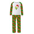 thumbnail image 2 of Conjuntos de pijamas navideños familiares a juego Grinch 2024, pijama de Grinch con parte superior y pantalones de pijama a cuadros, pijama de Grinch para niños y adultos para la familia, Hombres M, 2 of 4