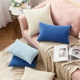 thumbnail image 5 of Square Pack of 2 Solid Colors Throw Pillow covers(Without Inserts)(Double Sided), 5 of 11