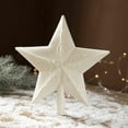 thumbnail image 3 of Christmas Tree Topper Star - 20cm Glitter Tree Top Decor for Holiday & Winter Decorations, 3 of 3