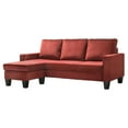 thumbnail image 3 of Glory Furniture G0513-SCH Burgundy Sofa Chaise, 3 of 6
