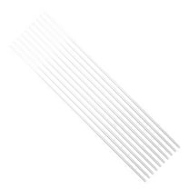 NICEXMAS 10 Pcs Acrylic Garden Stakes Plant Support For Flowers Outdoor Plant Care