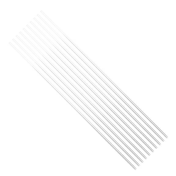 NICEXMAS 10 Pcs Acrylic Garden Stakes Plant Support For Flowers Outdoor Plant Care