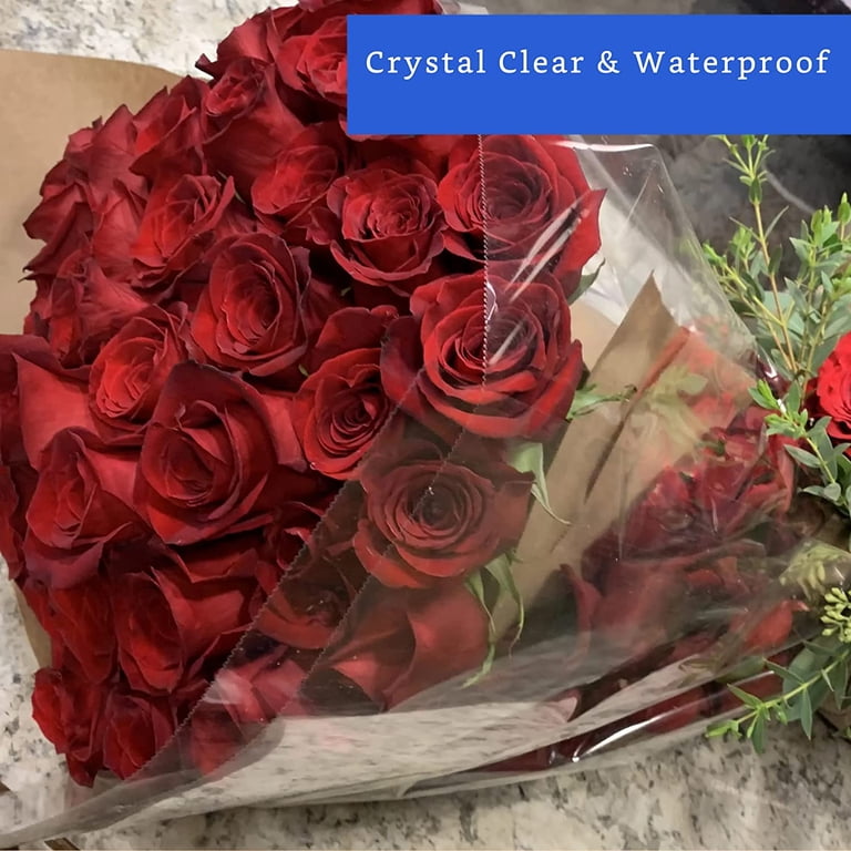 CELLOPHANE ROLL 60CM X 400M CLEAR 30UM