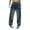 style-10 Blue, variant on Gubotare Baggy Jeans Girls Girls Baggy Jeans Distressed Denim Pants Elastic Waist Wide Leg Jeans for Girls Kids Loose Fit Tween Clothes 10T 11T (Black,Size 10-11 Years)