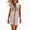 White, variant on Bosfbaoi Women's Sleeveless Shirt Dress, Color Block Button Front Mini Dress, Soft Breathable Loose Fit Casual Sundress for Summer