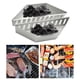 thumbnail image 5 of Cestas de Carbón Cola 2 Uds de Aluminio Soportes de Briquetas Herramientas Bandeja Resistentes, 5 of 7