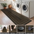thumbnail image 6 of 2' x 6' Braided Jute Hallway Runner Rug，Non Slip Ultra Thin Washable Low-Pile Carpet for Laundry Room, Farmhouse Modern Mat Runner for Bedroom, Entryway, Hallway, 6 of 10