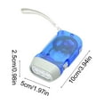 thumbnail image 3 of Hand Crank Emergency Flashlight Battery Free Mini LED Light for Power Outages Camping Survival Kit Car Emergency Preparedness Outdoor Use, 3 of 6