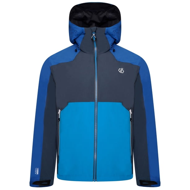 Dare 2B - Chaqueta Impermeable Touchpoint II para Hombre (Azul Tetón, Gris Orión) Dare 2B UTRG7325_tetonblueoriongrey