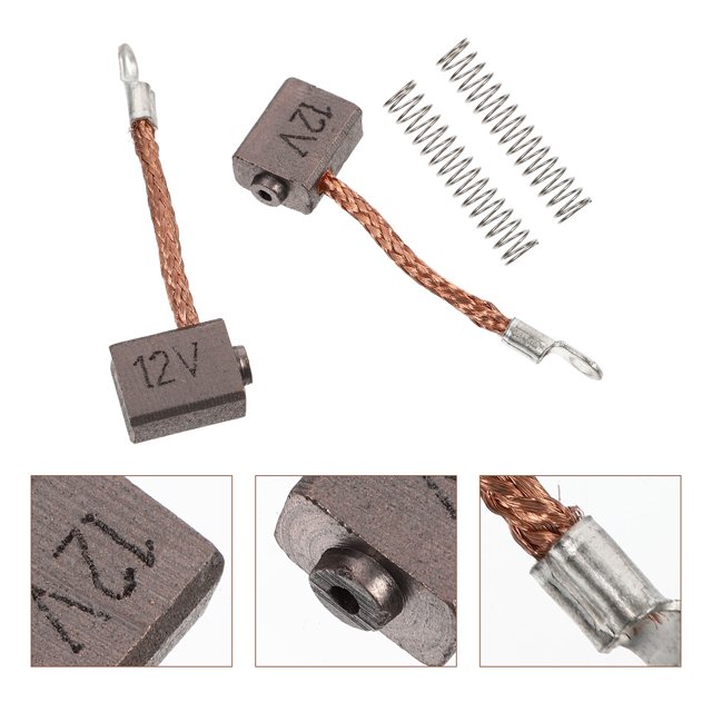 IDEANATEGRATE 2Ud Carbon Brush Para Motor De Embarcación Con Material Duradero Y Colores Variados