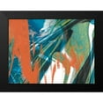thumbnail image 2 of Goldberger, Jennifer 18x15 Black Modern Framed Museum Art Print Titled - Marbled Abstraction I, 2 of 5
