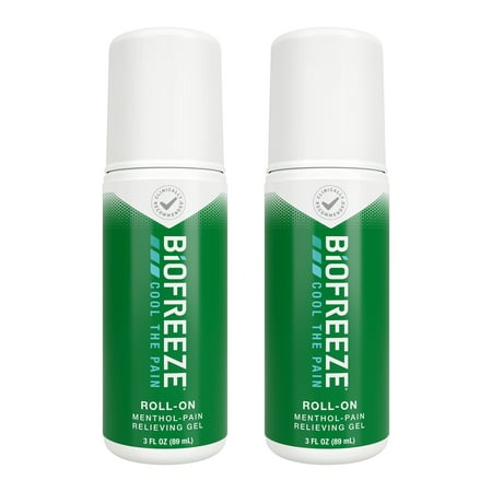 UPC 731124000163 product image for Biofreeze Roll-On Pain-Relieving Gel 3 FL OZ  Green (Pack Of 2) Topical Pain Rel | upcitemdb.com