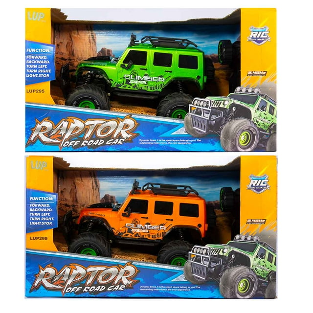 JEEP de Juguete para Niños a Control Remoto LUP TOYS RAPTOR Radio Control