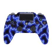 Wireless Controller Compatible with P4/P4 Slim/P4 Pro/Windows PC, Blue