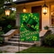 thumbnail image 1 of Decoraciones para el Día de San Patricio, Accesorios para el Día de San Patricio, Regalos para el Día de San Patricio. Bandera de jardín de doble cara con diseño de "Feliz Día de San Patricio", bander, 1 of 6