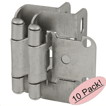 overlay partial wrap pair sn cabinet hinge nickel satin cosmas hinges closing kitchen self inch pack dialog displays option button
