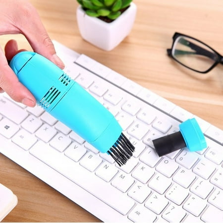 Tuscom Mini Computer Vacuum USB Keyboard Cleaner PC Laptop Brush Dust Cleaning (Best Laptop Cleaning Kit)