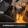 thumbnail image 4 of Pit Boss Vertical Smoker, 3-Series 1100 Square Inch Wood Fired Pellet Smoker with Wi-Fi Capability, Onyx Series, 4 of 9