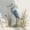 Ver A, variant on Heron Metal Wall Art, Rustic Garden Bird Decor
