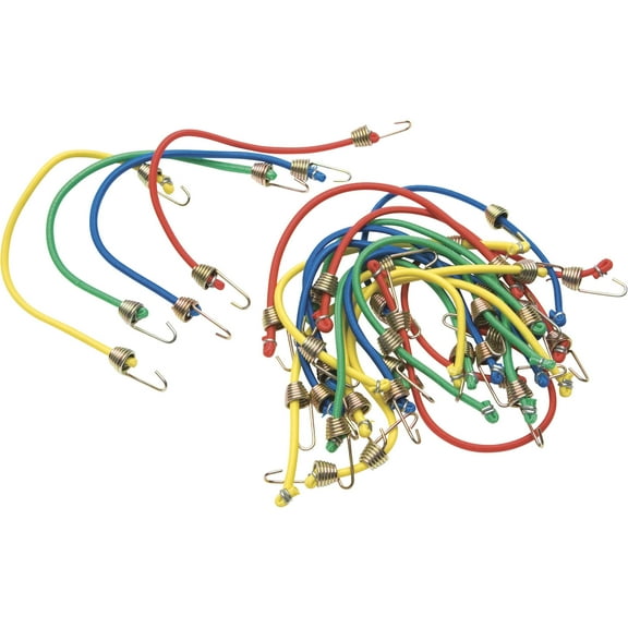 Smart Straps 30-Pc. 10in. Mini Bungees, Model# 610