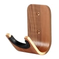 thumbnail image 1 of Wood Wall Mounted Hanger Hook Musical Instruments Display Rack Stand Holder Easy for Guitar, 1 of 3