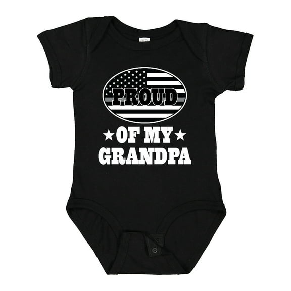 Inktastic Correctional Officer Grandpa Boys or Girls Baby Bodysuit