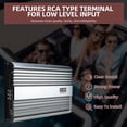 thumbnail image 3 of Amplificador para auto Yaeccc CTC-M668 3200W 4 canales 12V, 3 of 9