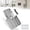 Silver-52, variant on 16 Pack Drywall Repair Clips, Easy Install 1/2" Drywall Clip Kit with Strong Metal Backing Clips and Screws for Home Improvement