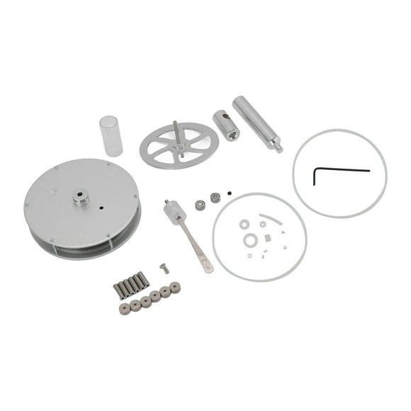Stirling Engine Model Kit, Stirling Engine Motor Model Aluminum Low Temperature  for Class Model