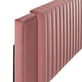 thumbnail image 4 of Felicity Channel Tufted Performance Velvet King California King Headboard Dusty Rose, 4 of 7