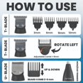 thumbnail image 5 of Supreme Trimmer Multigroomer SMG3030 + Solo Foil Shaver Kit | Wet/Dry 14PC Kit All-in-one Nose, Ear, Head & Face Precision Beard Trimmer | Pocket Shaver for Barbers & at Home Use, 5 of 9