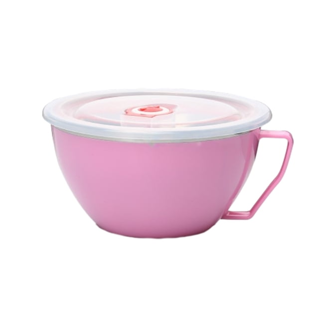 Bearachild Vajilla de plástico apta para microondas y lavavajillas, para calentar y limpiar de forma fácil y segura, recipiente para alimentos, Mostrada
