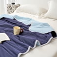 thumbnail image 6 of Summer Cooling Quilt Light Weight Breathable Air Conditioning Blanket Reversible Soft Bed Cover Bedroom Dorm Apartment Guest Room Home Sleeping Quilt Bedding Bedroom Dorm Apartment Guest Room Sleep, 6 of 7