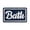 Black, variant on Yakvarog Flocked Bath Mat 16" x 24", Blue “BATH” Letter Print Soft Thick Non Slip Bathroom Rugs, Absorbent Quick Dry Plush Floor Mat for Shower Tub Vanity, Machine Washable