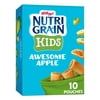 Kellogg's Nutri-Grain Kids Soft Baked Mini Bars, Awesome Apple, Lunch Box Snacks, 10ct 13oz pack of 2