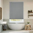 thumbnail image 3 of MYshade No Tools-No Drill Gray-30"W*64"H Cordless 1" Light Filtering Mini Blinds for Indoor Windows Horizontal Shades with Smooth Lift & Dustproof Slats, 3 of 9