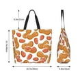thumbnail image 5 of Yiaed Peanuts4 Print Handbag for Women Tote Purse Shoulder Bag Large Fashion Hobo Purse Handbag Shopping Tote, 5 of 5