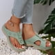 thumbnail image 2 of Amzcrzy Zapatos de mujer,Zapatos de mujer,Zapatillas de mujer, Sandalias y pantuflas de playa planas con punta abierta para mujer Sandalias Mujer Zapatillas De Casa, 2 of 8