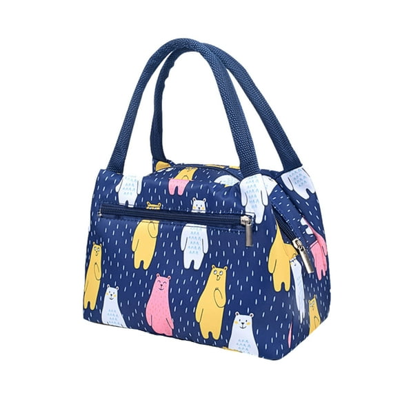 SuoKom Lunch Bag Women Insulated Lunch Bag For Women Compact Reusable Tote Cooler Bag Lunch Pail Best High Waist Lunch Bag On Clearance