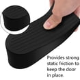 thumbnail image 5 of BE-TOOL 3PCS Rubber Door Bottom Stop Door Holder Door Safety Catch Stopper for Door Gap of 3.05-48.26mm/0.12-1.90in Protecting Doors / Walls (Dark Brown), 5 of 8