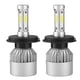 thumbnail image 1 of 2pcs H4 LED 36W 8000LM Headlight Car Hi/Lo Beam Auto Bulbs 6000K (White), 1 of 5