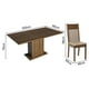 thumbnail image 3 of Juego de Comedor Augusta MADESA Mesa Tablero de Madera 6 Sillas Marrón Crema Beige, 3 of 8