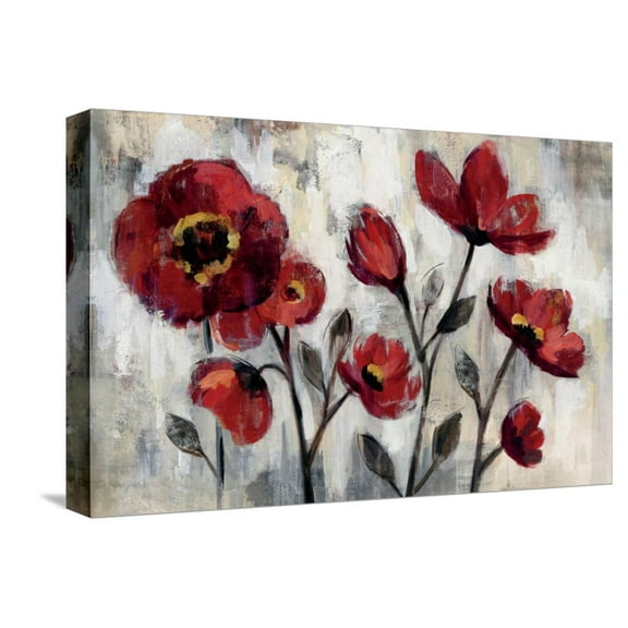 Art.com Floral Simplicity Stretched Canvas Print Wall Art by Silvia Vassileva, 18" x 12"
