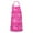 Pink Ribbon Pattern-1, variant on Pink Breast Cancer Awareness Apron-Garden Aprons for Women with Pockets-Cotton Linen Waterproof Kitchen Cooking Gardening Aprons Adjustable for Kitchen,Cooking,BBQ and Salon 32"x27"