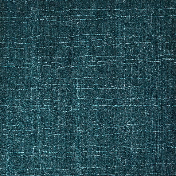 Ahgly Company Indoor Square Oriental Light Blue Industrial Area Rugs, 7' Square