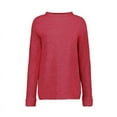 thumbnail image 2 of Women's Terry Mock Neck Pullover, 2 of 3